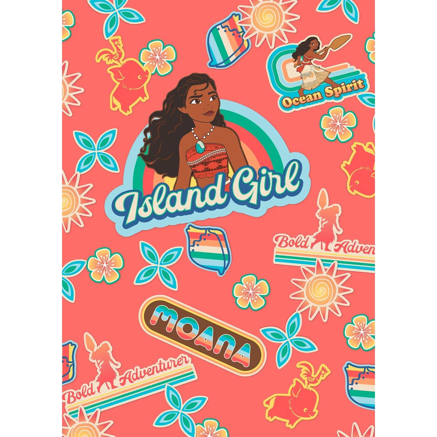 E-shop Komar Vliesová fototapeta Moana Island Girl 200 x 280 cm