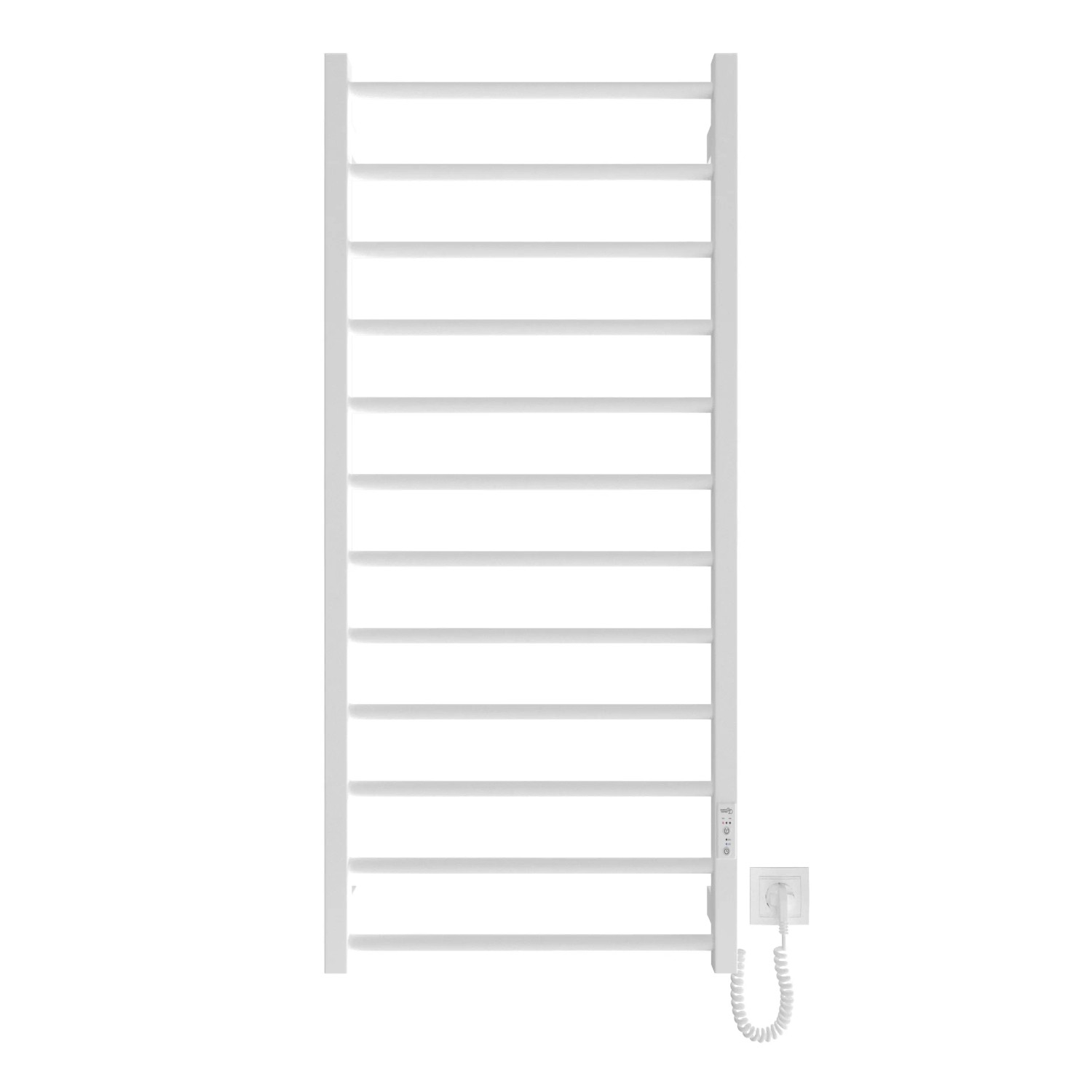 E-shop Wterm Kúpeľňový radiátor elektrický HF Leeds biely matný 1170 x 530 mm
