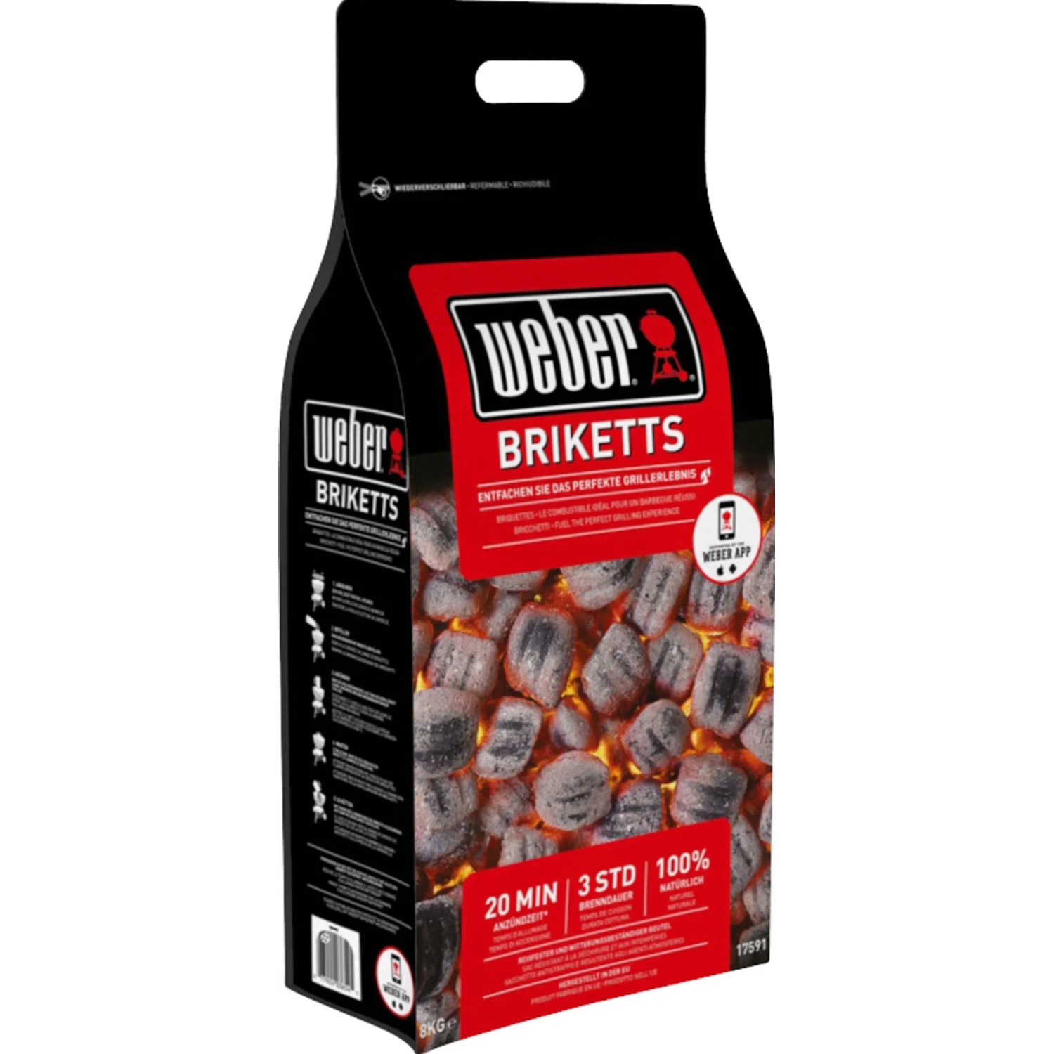 E-shop Weber Grilovací brikety 8 kg
