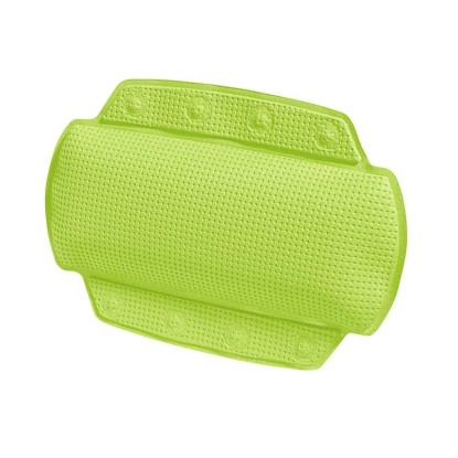 SPIRELLA Vankúšik na krk do vane ALASKA kiwi zelená, 32 x 23 cm