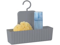 Allstar Závesný košík do sprchy Minas, sivý Allstar Závesný košík do sprchy Minas, sivý