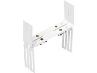 OBI Držiak balkónového truhlíka biely 16 cm - 22 cm nastaviteľné rozmery