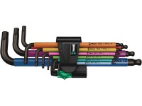 Wera Súprava uhlových kľúčov 950/9 Hex-Plus Multicolour 1 SB BlackLaser, 9dielna