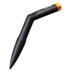 Fiskars Solid kolík na sadenie: Záhradný ručný nástroj na sadenie s meracou stupnicou do 150 mm.