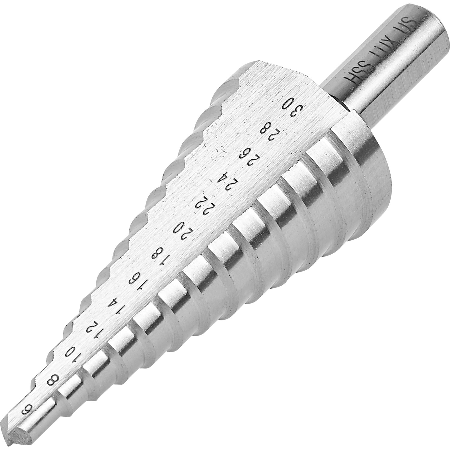 E-shop LUX-TOOLS Stupňovitý vrták Comfort Ø 6 mm - 30 mm