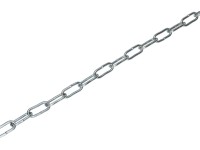 LUX Reťaz dlhočlánková okrúhla galvanicky pozinkovaná pr. 5 mm - metráž