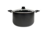 Kitchisimo Hrniec s pokrievkou Nero, 5,5 l, pr. 24 x 13 cm