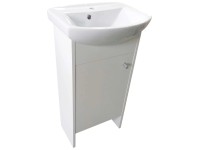 Kúpeľňová skrinka s umývadlom Pavla 45 biela