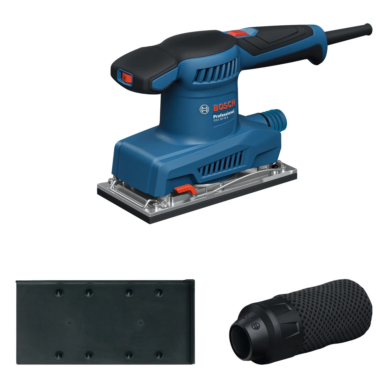 E-shop Bosch Professional Vibračná brúska GSS 20-18 A