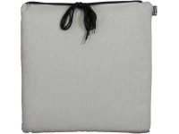 In the Mood Podsedák so šnúrkami Paddy, svetlo sivá, 40 x 40 x 5 cm