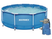 MARIMEX Bazén Florida s pieskovou filtráciou, modrý, 3,05 x 0,91 m