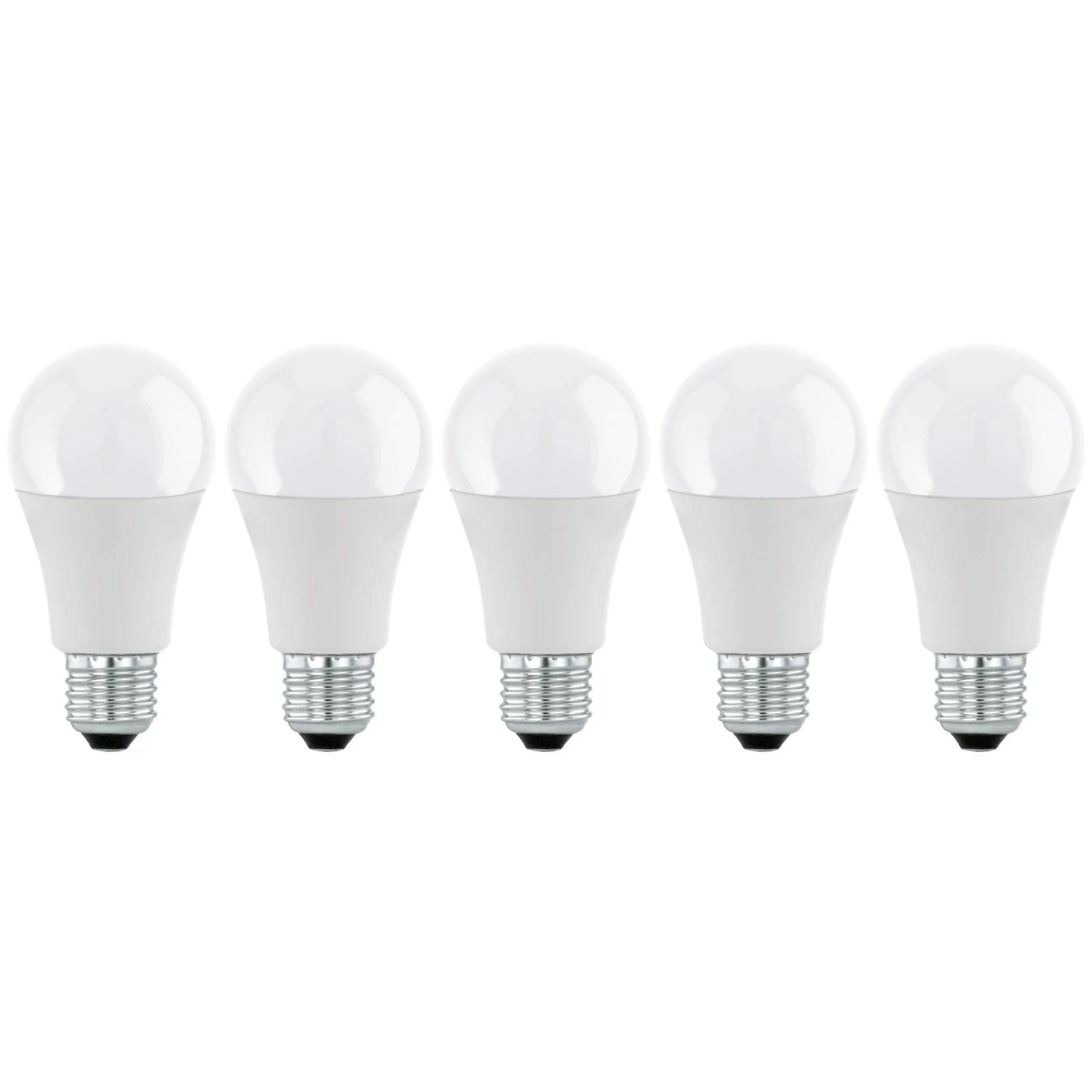 E-shop EGLO LED žiarovka E27 A60 8,5 W 806lm 3000K pr. 60 x 108 mm, opálová, 5 ks