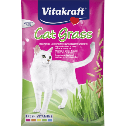 Vitakraft Mačacia tráva Cat-Gras šáčik na doplnenie 50 g