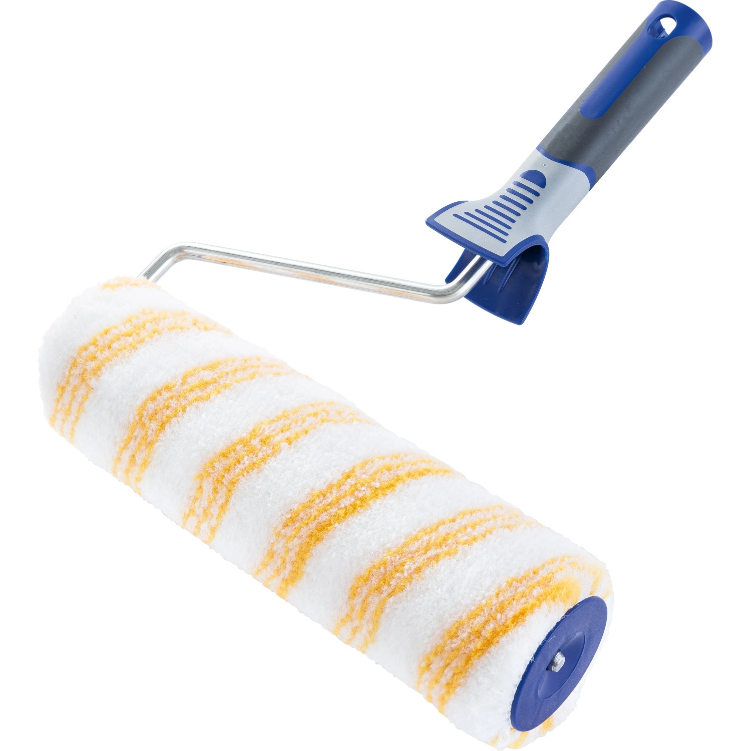 E-shop LUX-TOOLS PRE Valček so zlatým vláknom, 3K rukoväť oceľ, hladké plochy, 25 cm