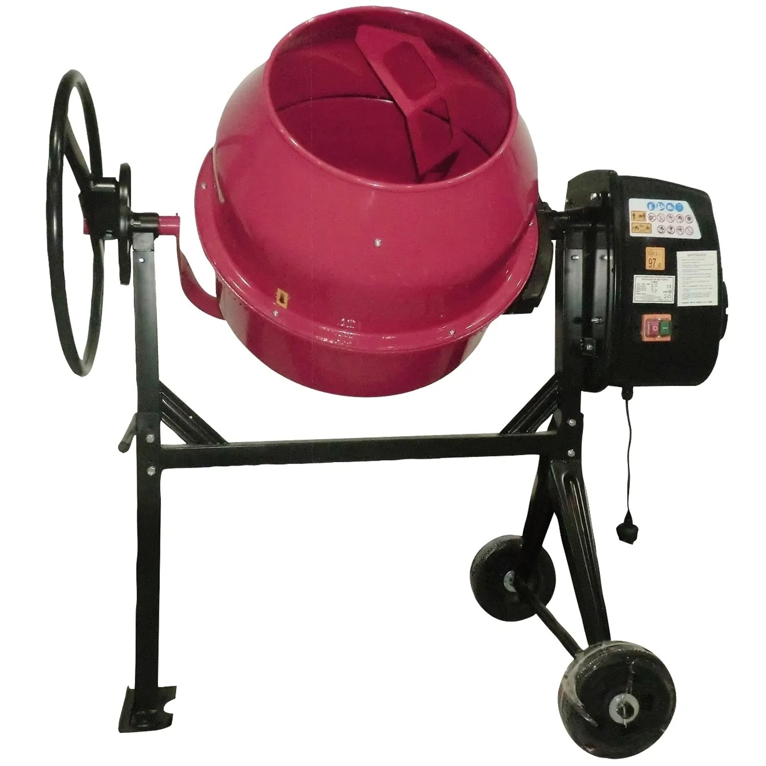 E-shop M.A.T. Stavebná miešačka 125 l, 230 V, motor 550 W