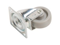 OBI Otočné nábytkové koliesko s doštičkou a mäkkou obručou, pr. 36 mm, 35 kg