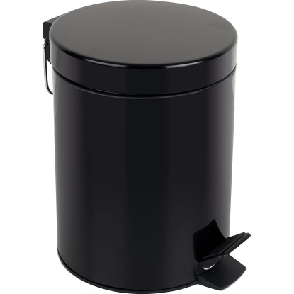 Spirella Nášľapný odpadkový kôš Sydney 3 l kovový čierny