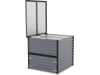 Vitavia Kompostér Tami granitovo čierny 99 cm x 99 cm x 87 cm Vitavia Kompostér Tami granitovo čierny 99 cm x 99 cm x 87 cm