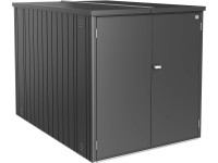 Biohort Multifunkčný záhradný box Minigaráž tmavo sivá 145 x 203 x 150 cm