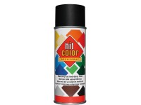hitcolor Dekoratívny lak v spreji hodvábny lesk RAL 9005 čierny 400 ml