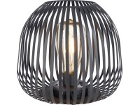 Solárne dekoratívne LED svietidlo Mereta, čierna, pr. 20 x 18,5 cm