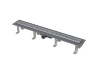 Alcadrain Líniový podlahový žľab plastový Komfort CPZ9-750