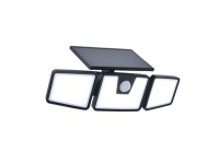 Lutec Solárna vonkajšia lampa BRITI LED 6 W, 750 lm, 5000 K, 127,5 x 267 x 83 mm