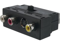 Schwaiger Audio-/videoadaptér s prepínačom