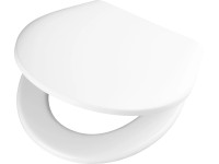 baliv WC sedadlo Guindas, duroplast, SoftClose, kovové závesy, biela