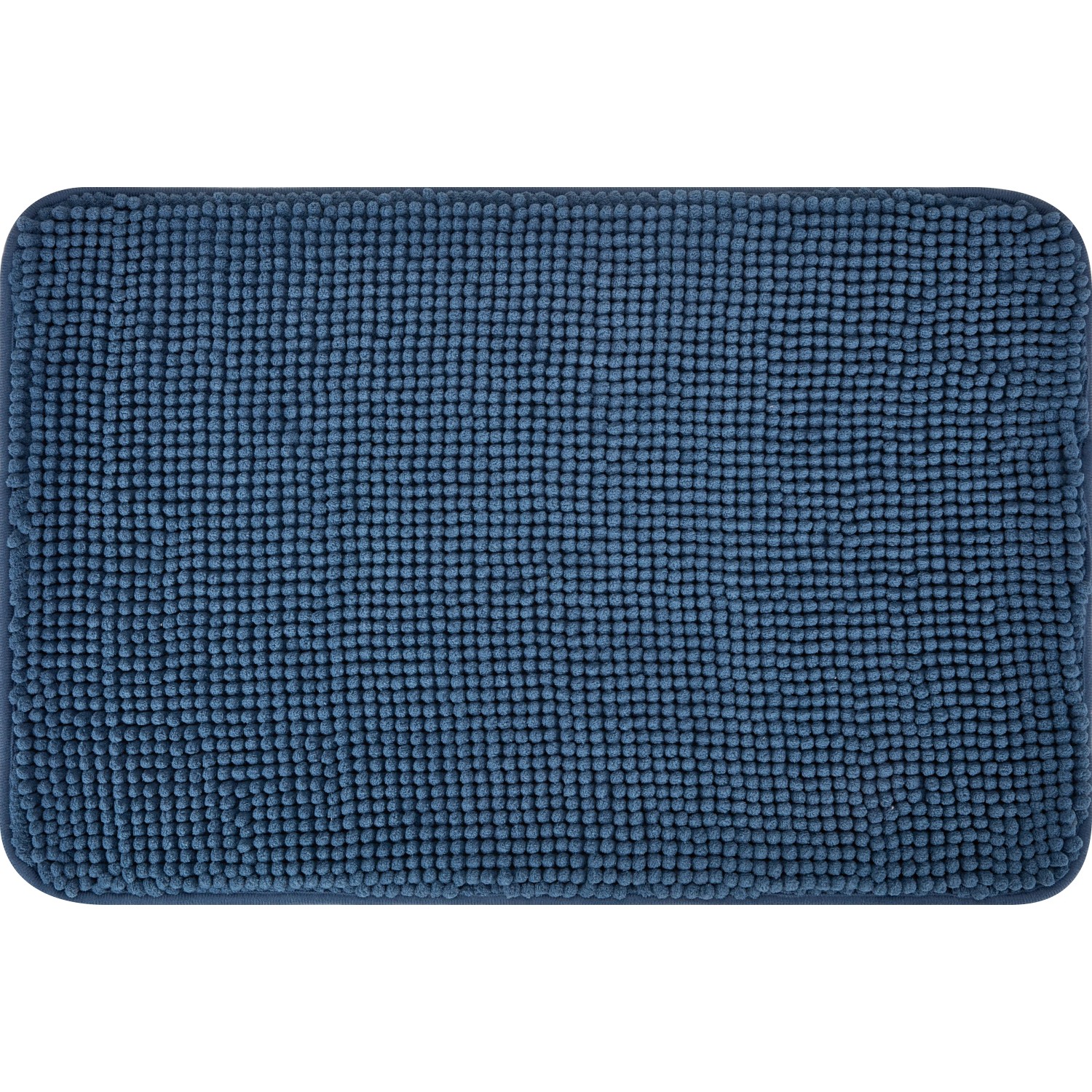 E-shop baliv Kúpeľňová predložka z polyesteru, tmavá modrá, 40 x 60 cm