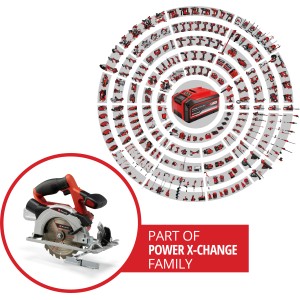 Akumulátorová ručná okružná píla Einhell TE-CS 18/150 Li Solo Power X-Change.