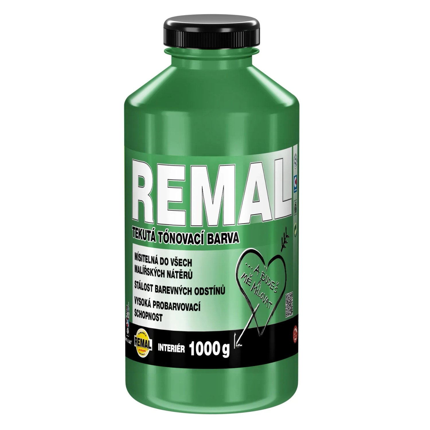 E-shop REMAL Tekutá tónovacia farba 0550 zelená 1 kg