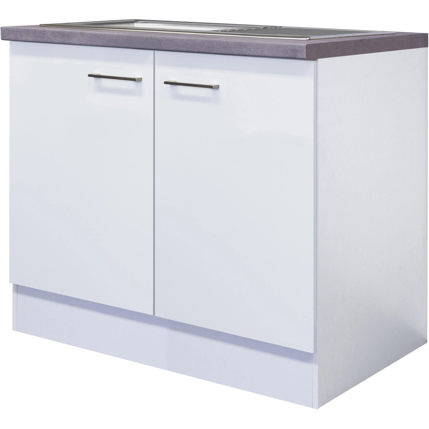 E-shop Flex-Well Kuchynská skrinka Joelina pod drez, vr. drezu, 100 x 86 x 57,1 cm