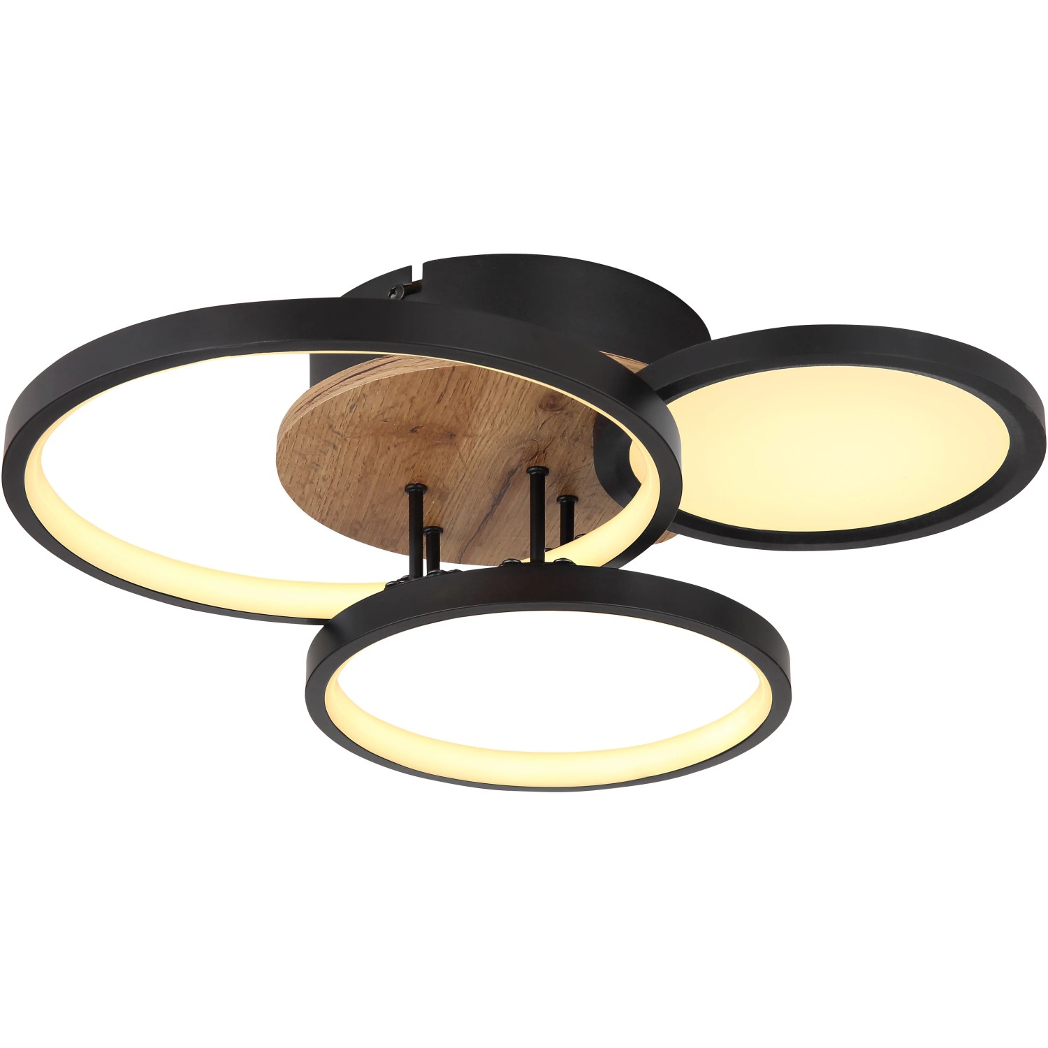 E-shop GLOBO LED stropné svietidlo SID 30 W, 3900 lm, 3000 K, 400 x 380 x 105 mm