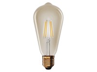 EMOS LED žiarovka Vintage ST64, E27, 4,5 W (40W), 420lm, 2200K