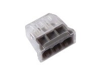 LUX Zásuvné svorky 3-pólové priemer 0,5 mm - 2,5 mm, 25 ks LUX Zásuvné svorky 3-pólové priemer 0,5 mm - 2,5 mm, 25 ks