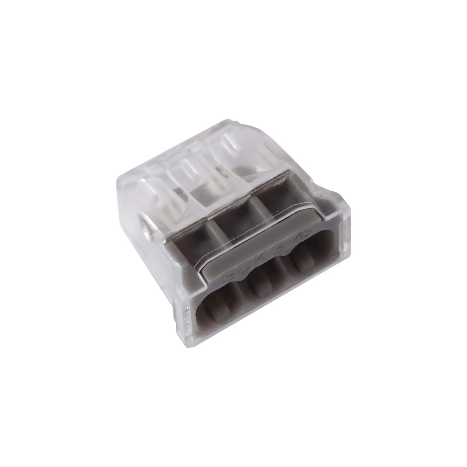 E-shop LUX-TOOLS Zásuvné svorky 3-pólové priemer 0,5 mm - 2,5 mm, 25 ks