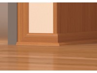 Döllken Profiles MDF štvrťkruhová lišta 12 biela pr. 12 x 2400 mm