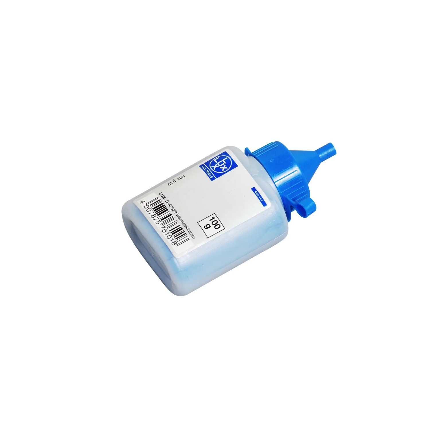 E-shop LUX-TOOLS Prášková krieda Classic modrá 100 g