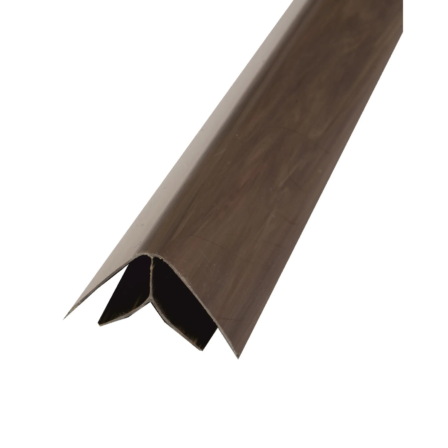 E-shop HOPA Vnútorný roh k plastovému obkladu, tm. drevo, 35 x 35 mm