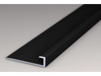 Kronoflooring Hliníkový C-profil Rock the Wall, strieborná, 265 cm