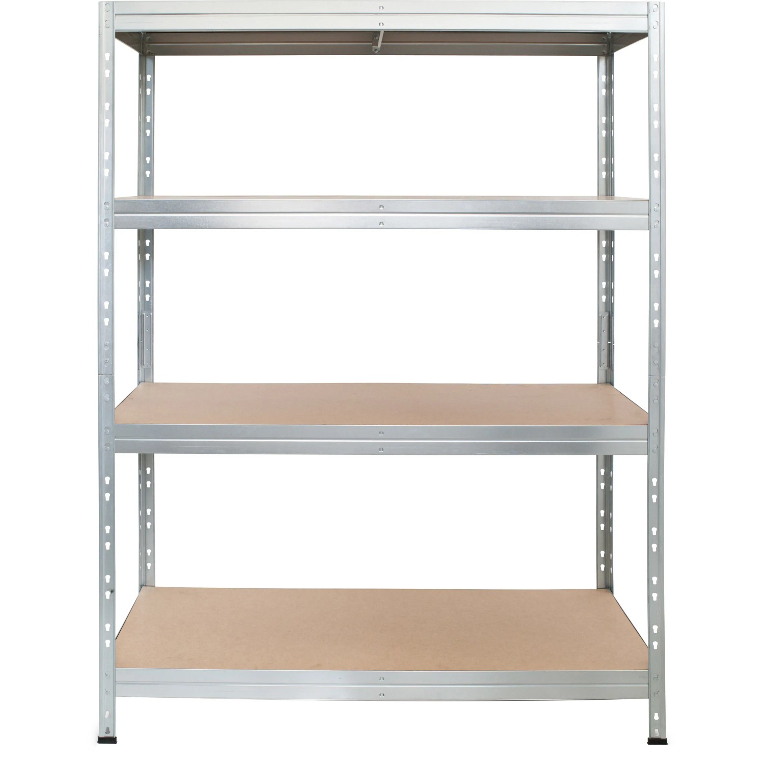 E-shop AR Shelving Kovový regál RIVET pozinkovaný, 4 police, 300 kg, 180 x 120 x 45 cm