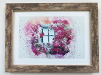 Bondecor Fotorám drevený dub 10 x 15 cm