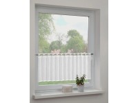 Sehlbach Vitrážová záclona biela 135 x 45 cm