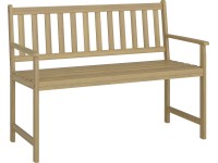 OBI Záhradná lavica Kentwood agátové drevo/týk 85 x 115 x 58 cm