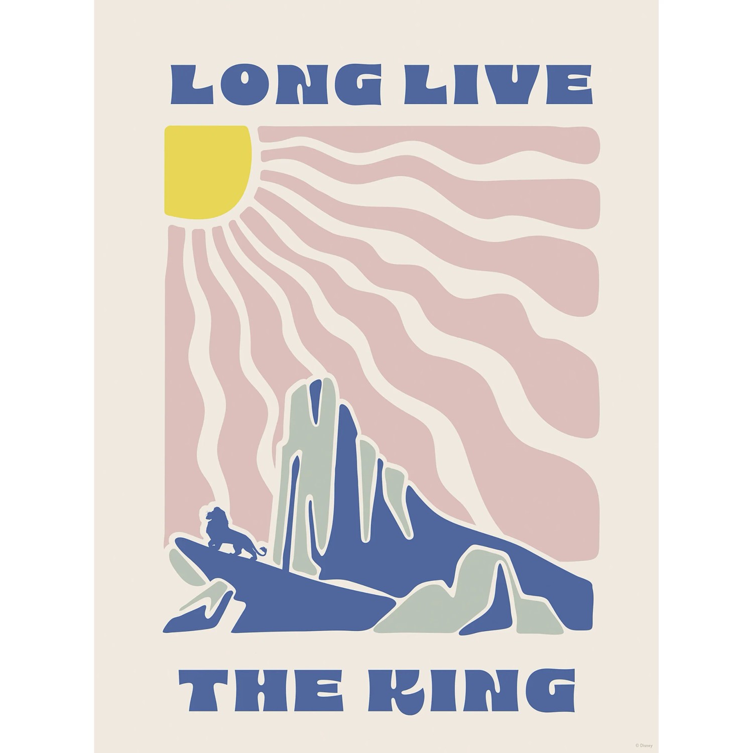 E-shop Komar Plagát Disney Lion King Pride Rock 30 x 40 cm