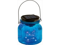 OBI LED dekoratívny pohár Marrubio modrá