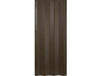 HOPA Plastové zhrňovacie dvere Matrix plné orech tmavý 87 x 200 cm HOPA Plastové zhrňovacie dvere Matrix plné orech tmavý 87 x 200 cm