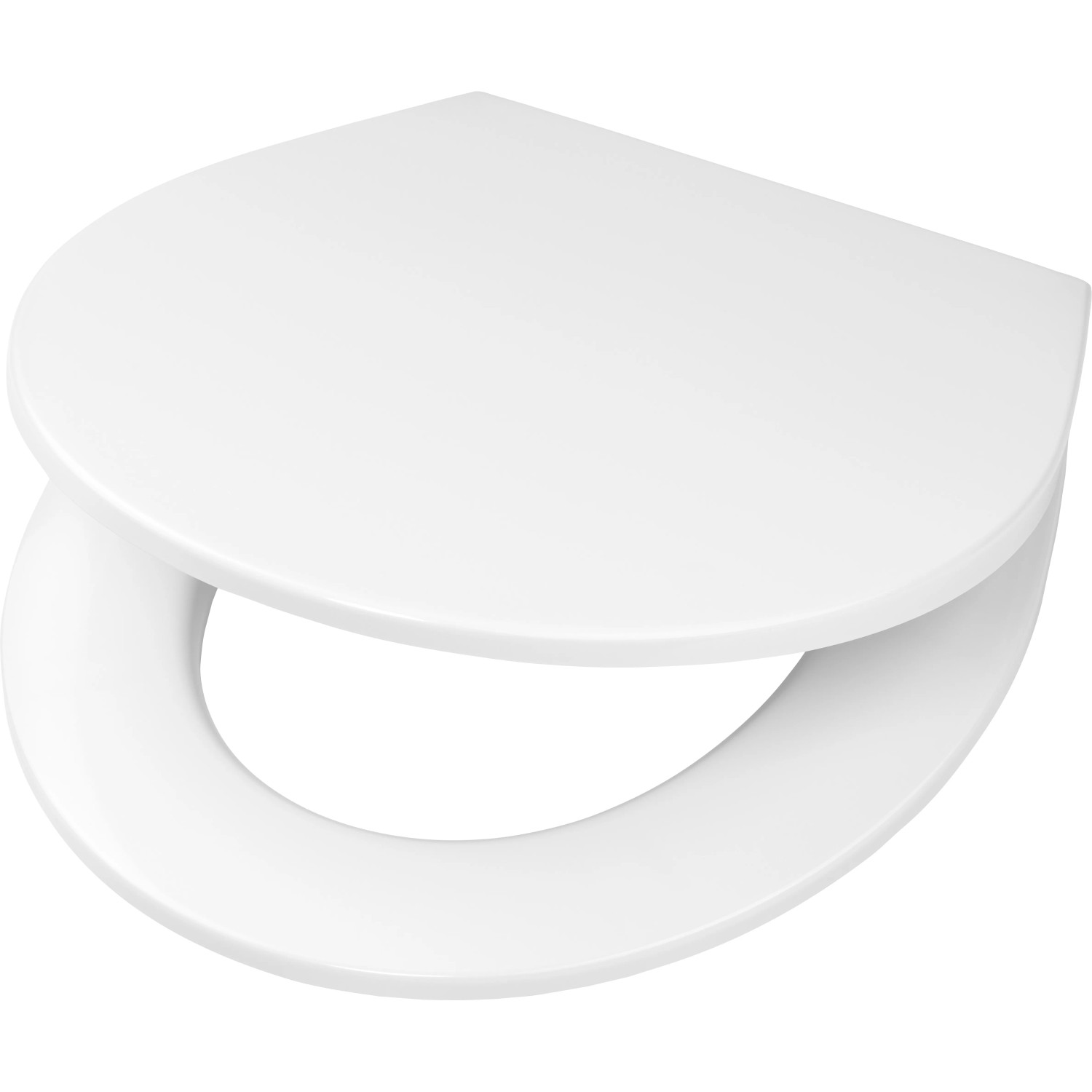 E-shop Cedo WC sedátko Mojave, duroplast, SoftClose, plastové závesy, biela