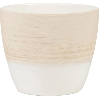 Scheurich kvetináč 950, Ø 19 cm, Vanilla Cream, keramický kvetináč do interiéru.